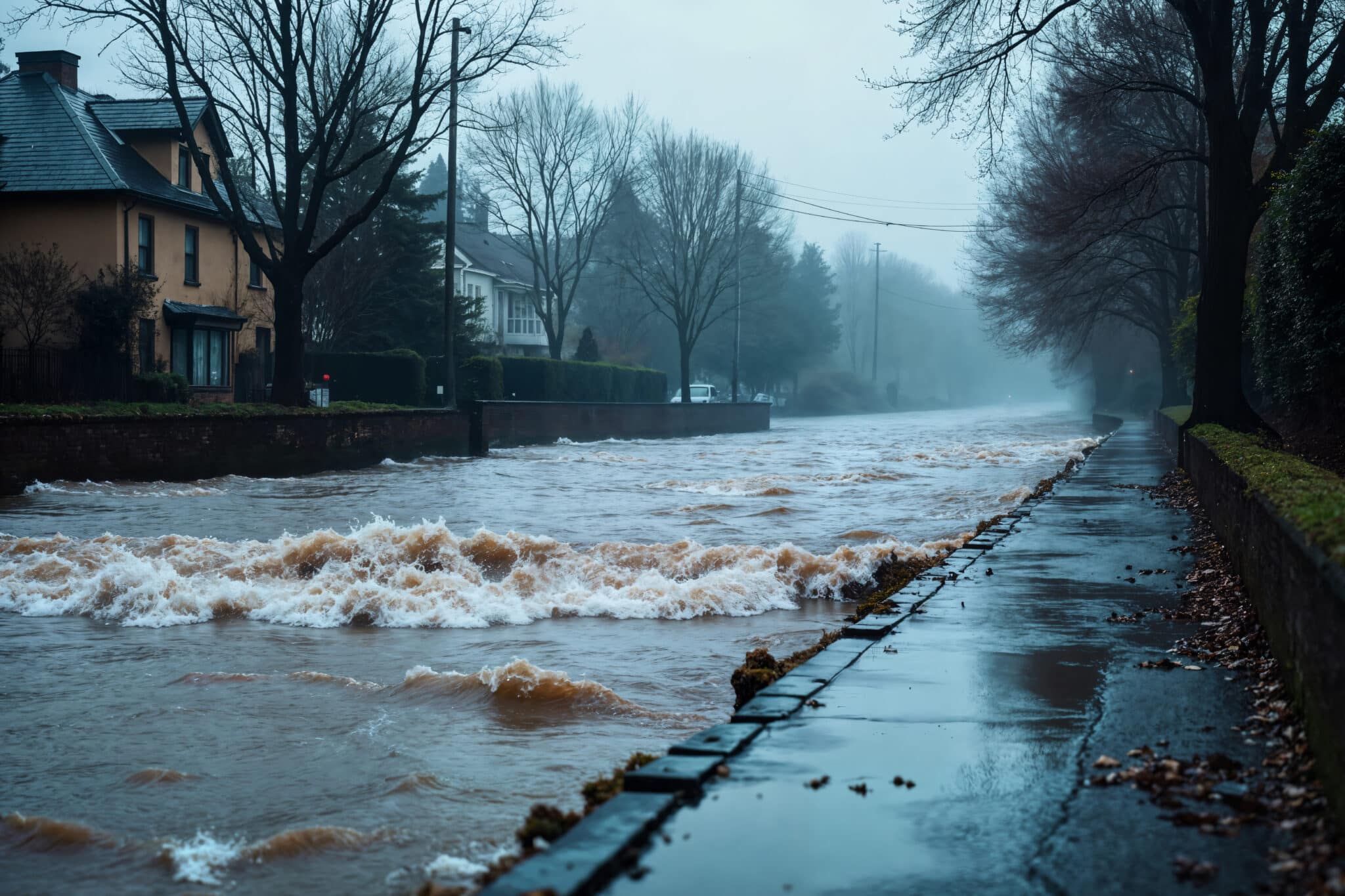 bien situé en zone inondable